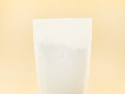 カミエコ® コーヒーパック白　スタンド袋バルブ付