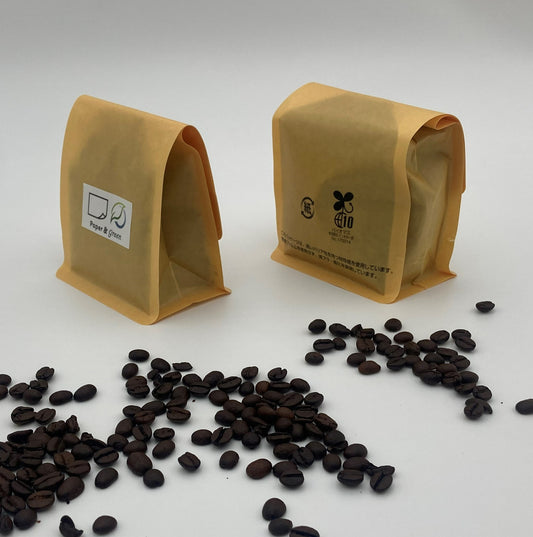 カミエコ® コーヒーパック　フラットボトム袋 インナーバルブなし（Ｂタイプ）